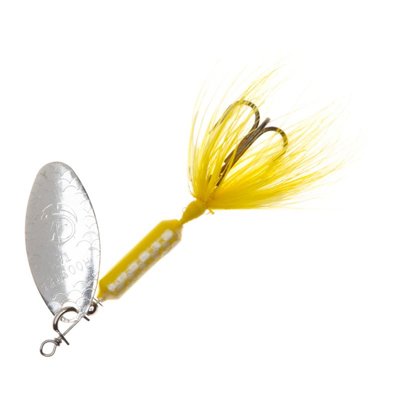 Yakima Rooster Tail 1/8 oz. Spinnerbait Yellow - Frsh Water Wire Baits at Academy Sports