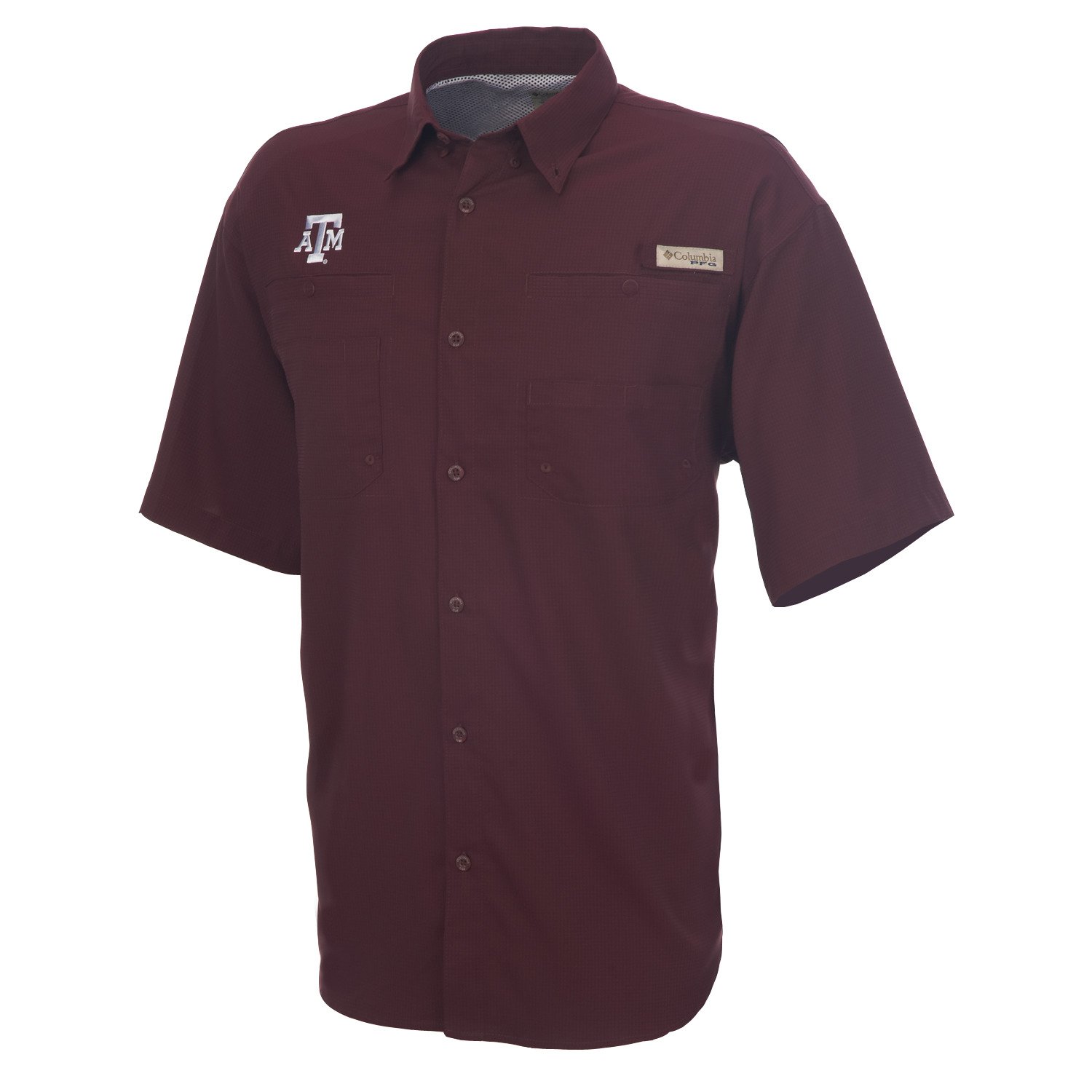 Columbia Sportswear Men's Collegiate Short Sleeve Tamiami Shirt - view number 2