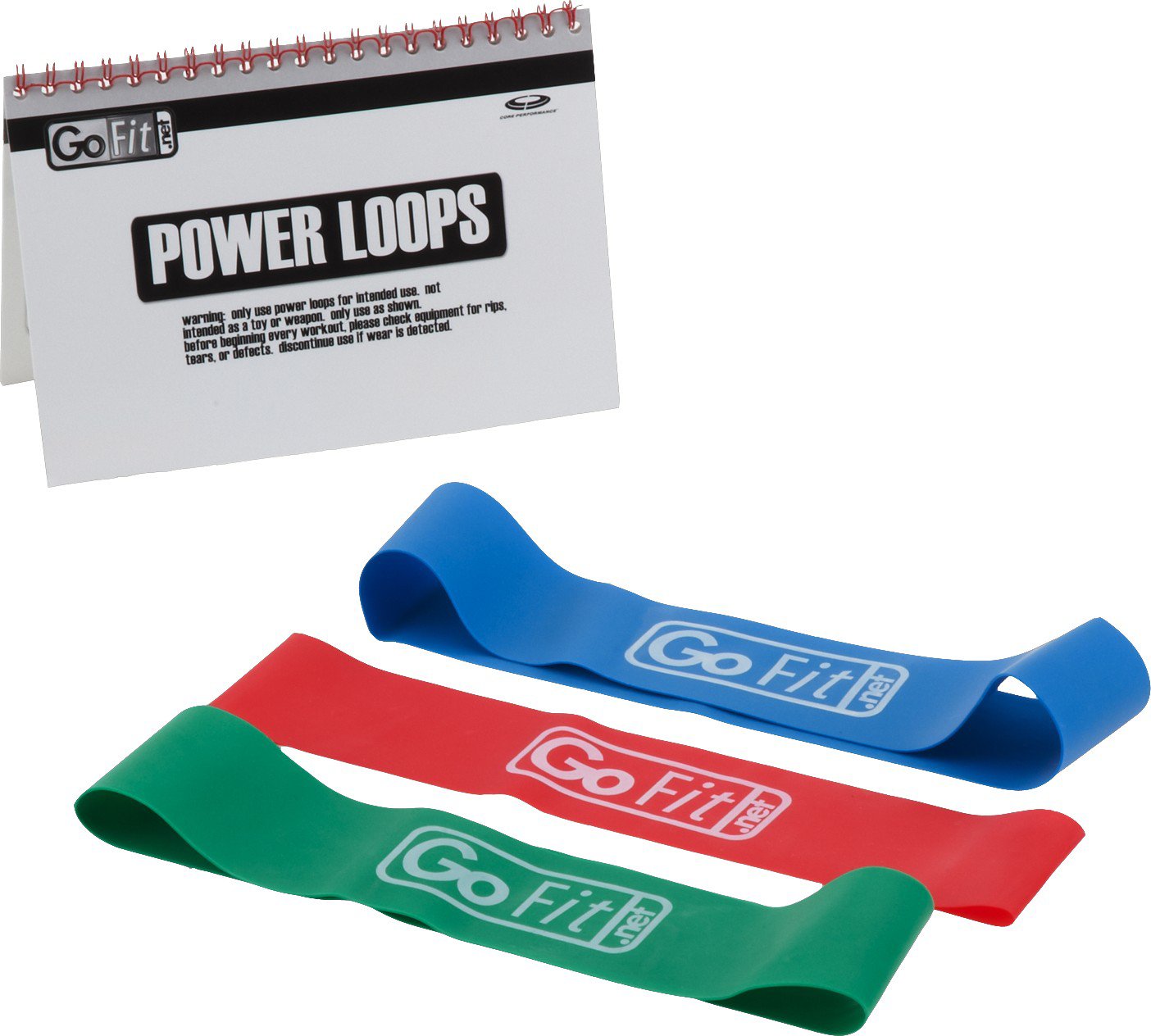 GoFit Power Loops 3 Pack Academy