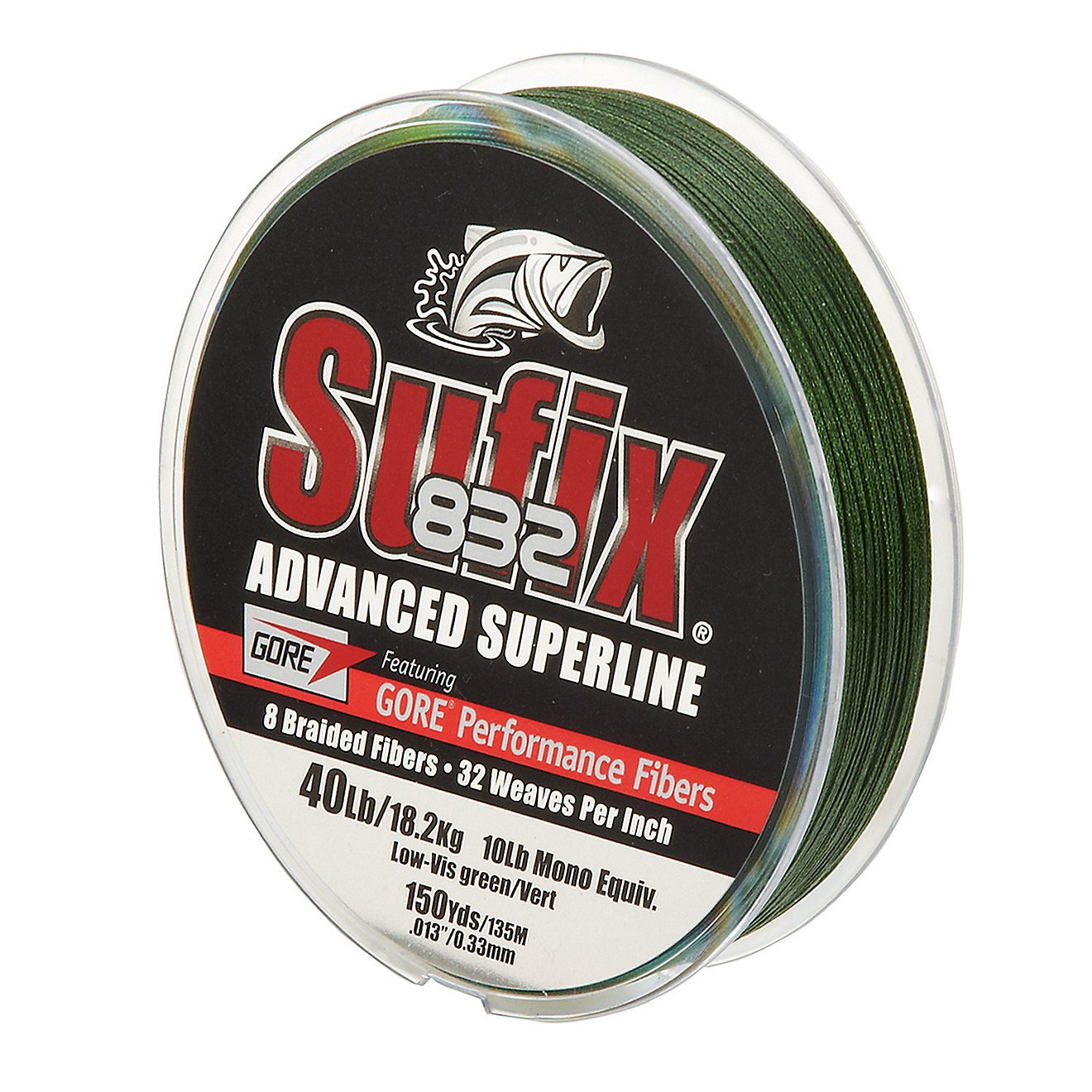 Sufix 832 Advanced Superline 40 lb - 150 yards Braided Fishing Line                                                              - view number 1