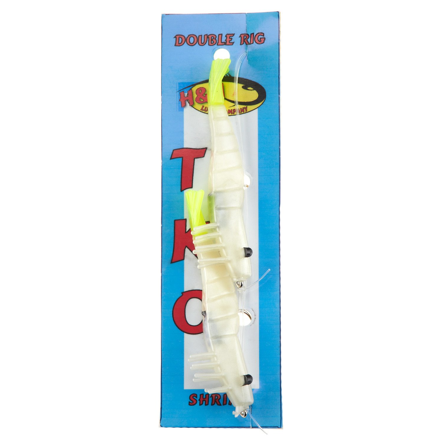 H&H Lure TKO 3" Shrimp Double Rig Bait