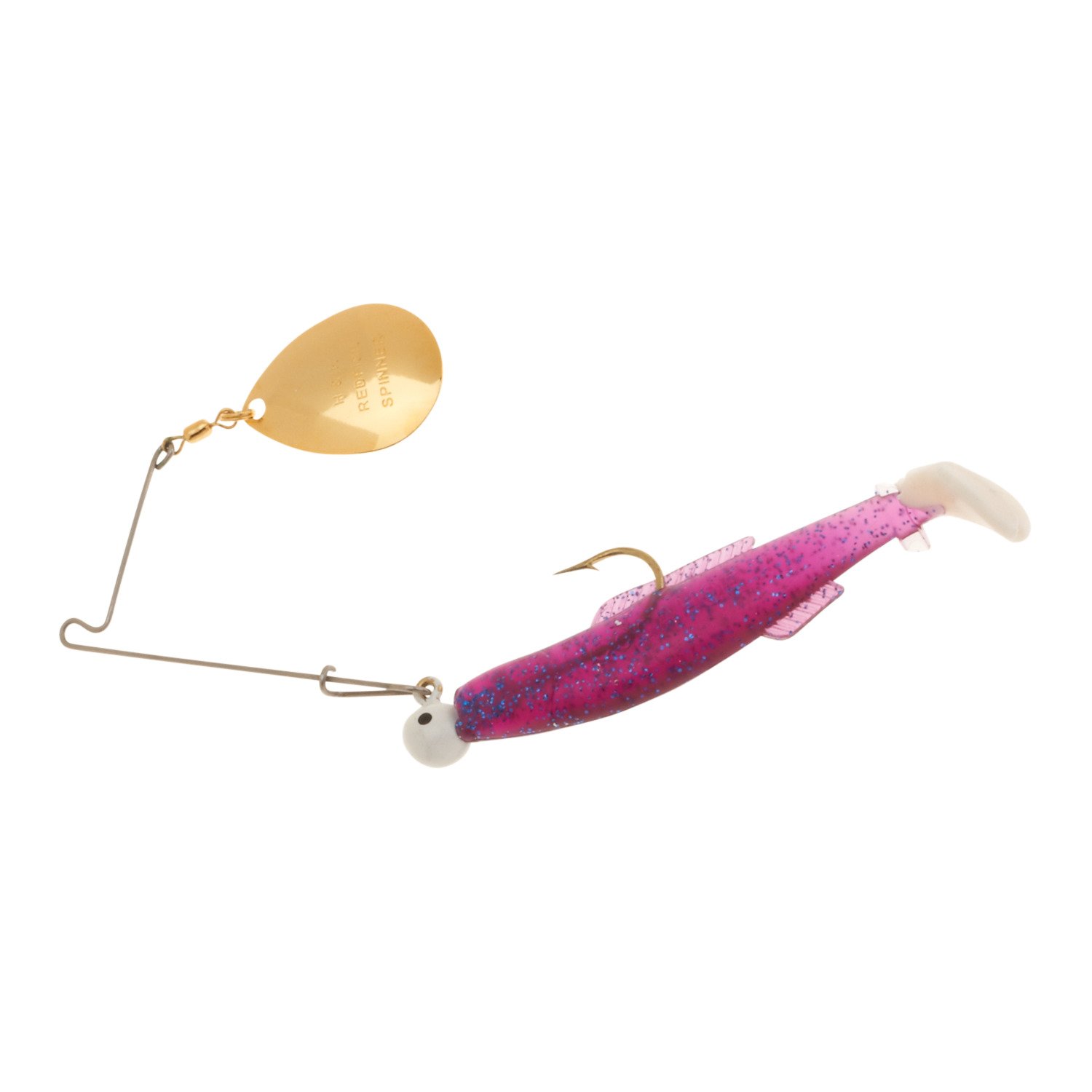 H&H Lure Cocahoe Red Spin 1/4 oz Spinnerbait