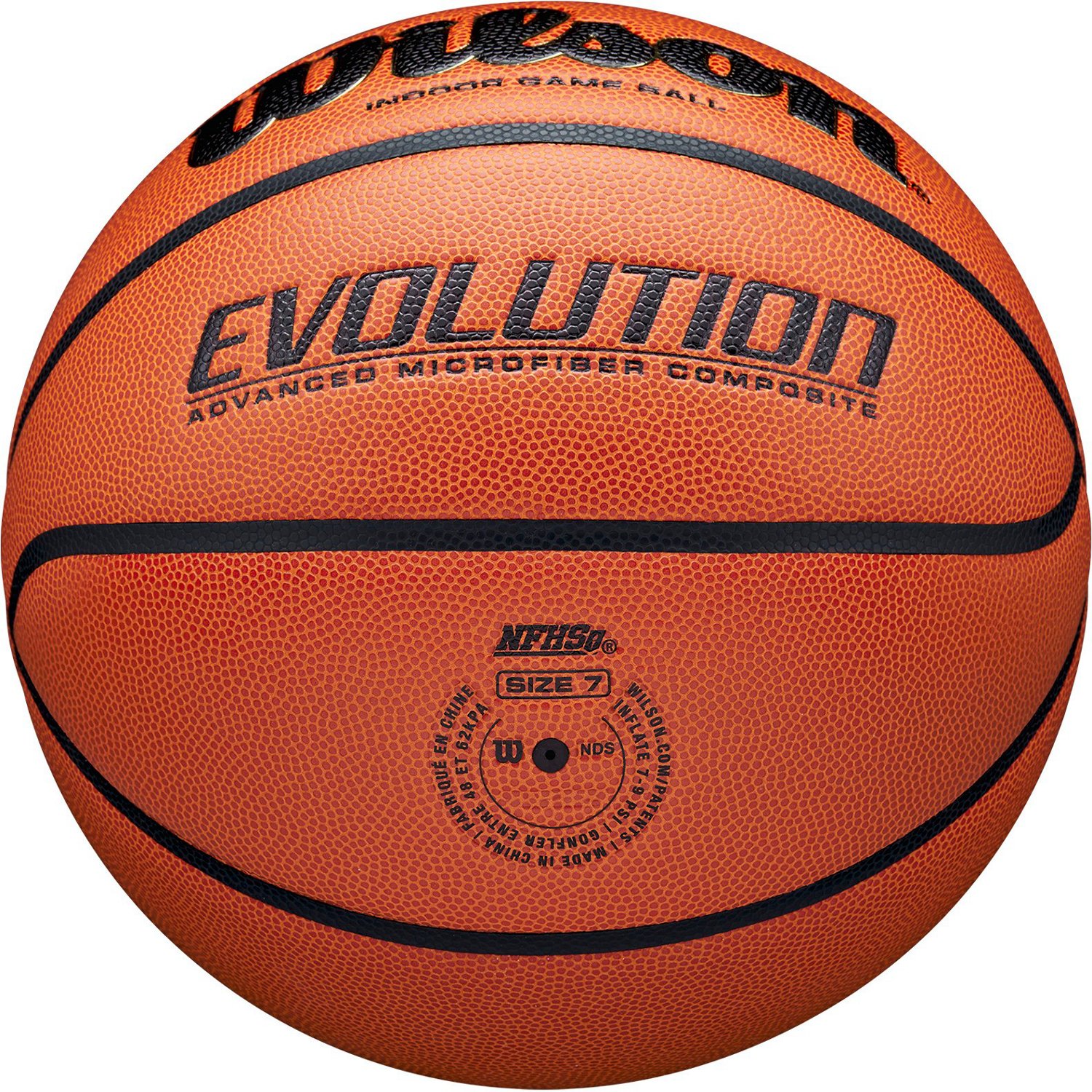 Wilson Evolution Indoor Basketball                                                                                               - view number 3