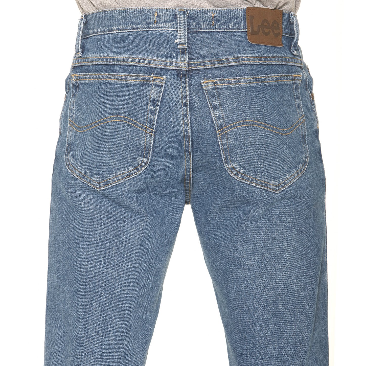 lee men's regular fit straight leg jean