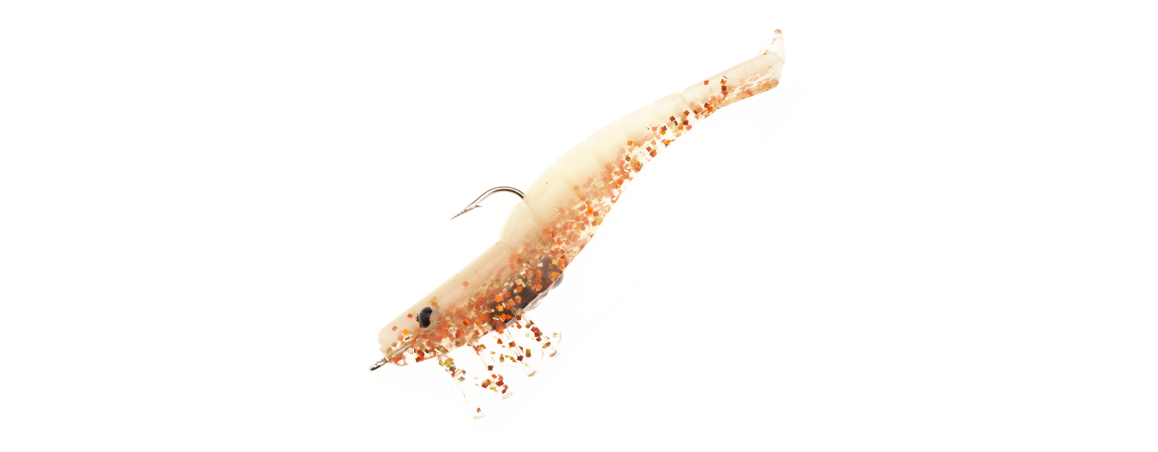 D.O.A. Fishing Lures 3 Standard Shrimp Rigged Plastic Swimbaits 3-Pack