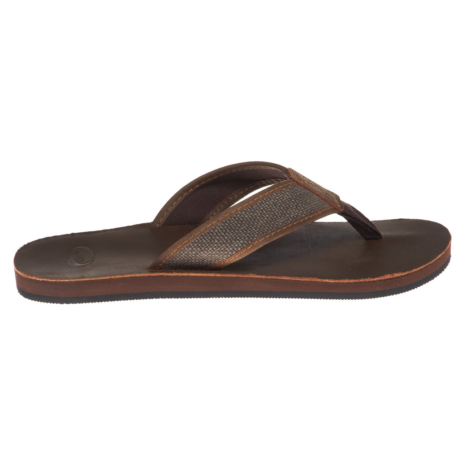 O'Rageous Men's Leather Flip Flops