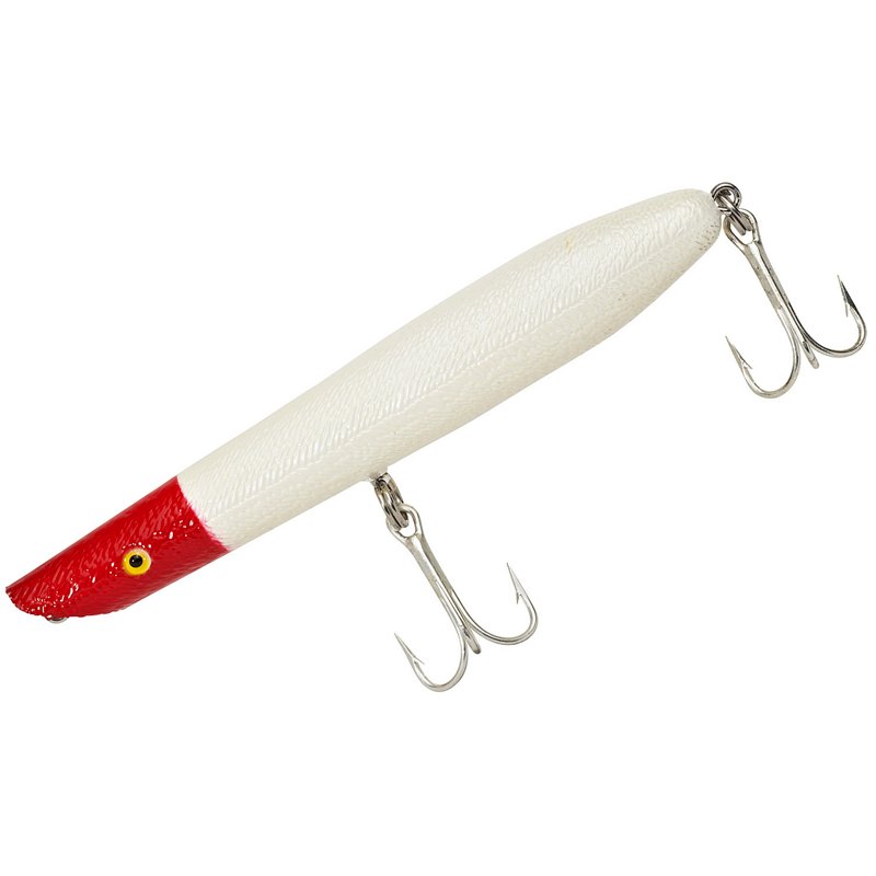 Cotton Cordell Pencil Popper 6" Topwater Bait Red - Frsh Water Hard Baits at Academy Sports