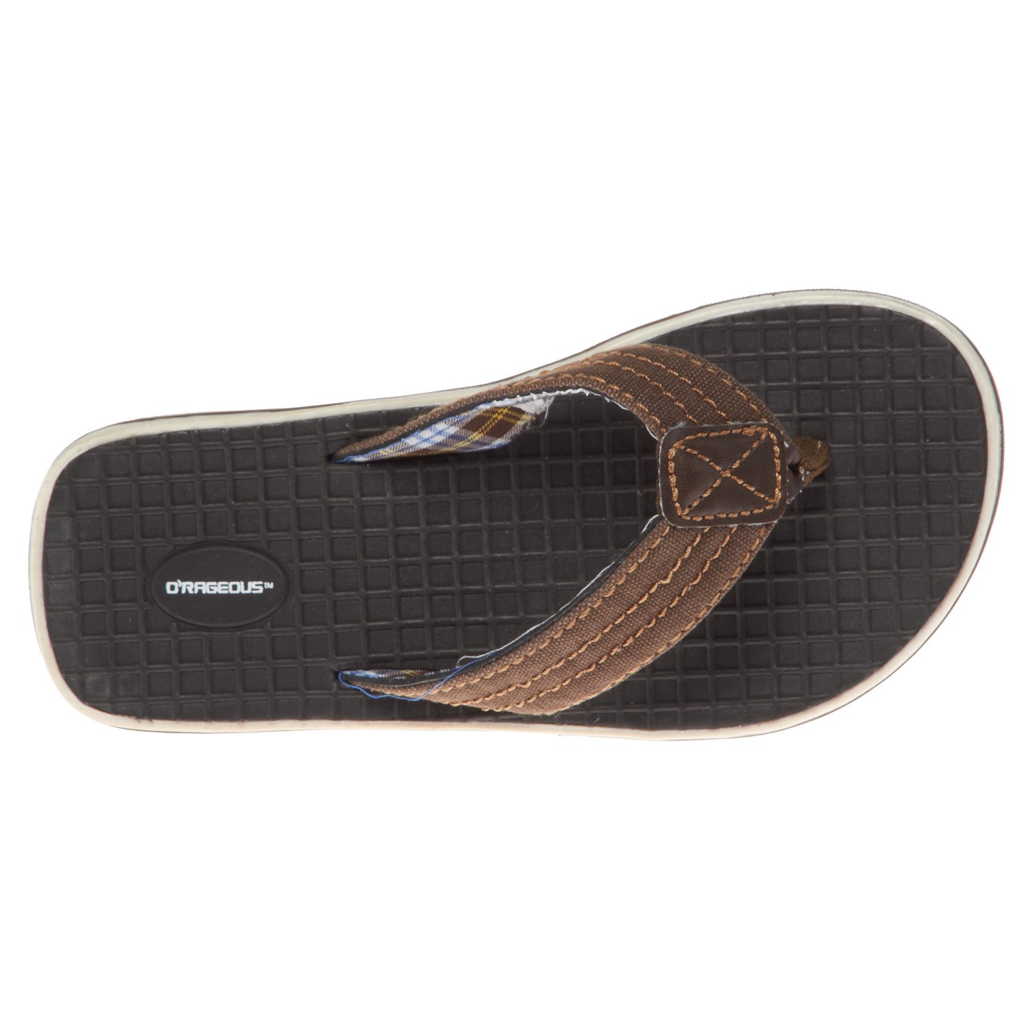 O'Rageous® Boys' Waffle Flip-Flops - view number 3