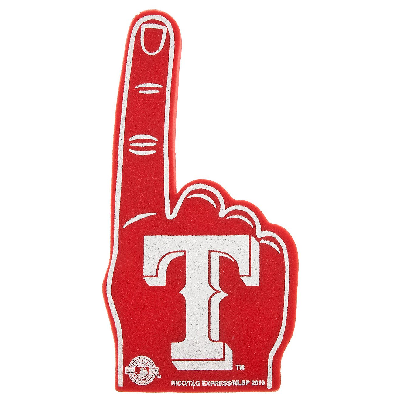 Tag Express Texas Rangers Foam Finger                                                                                            - view number 2