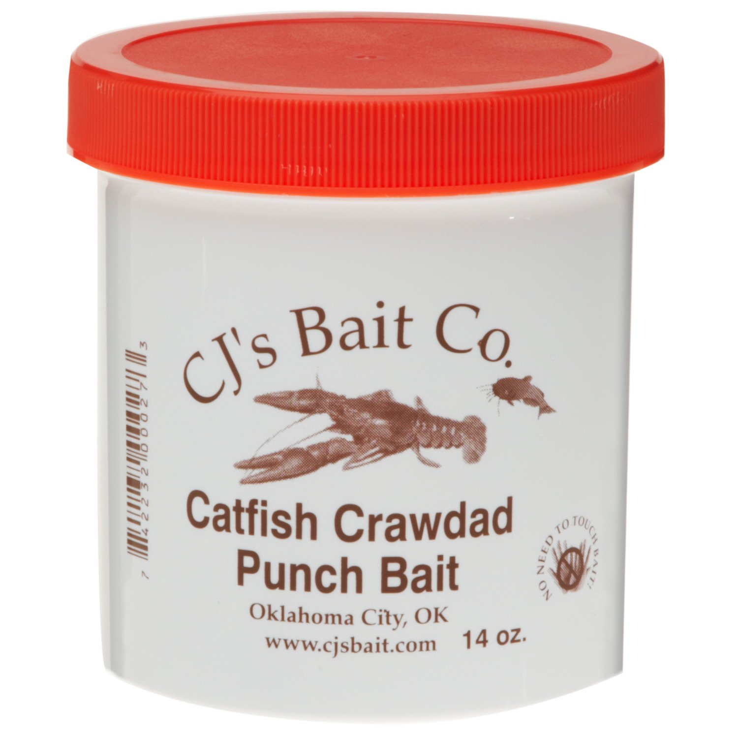 CJ's Bait Company 14 oz. Catfish Crawdad Punch Bait