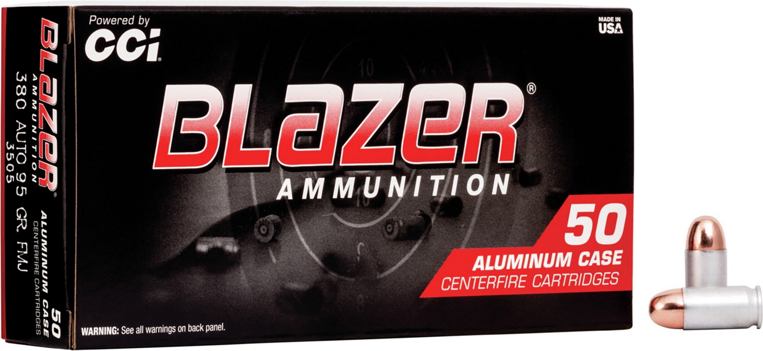 CCI Blazer .380 Automatic Ammunition                                                                                             - view number 1