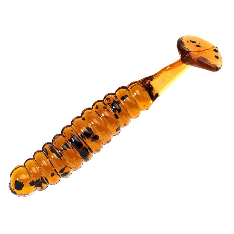 Slider 1.5 in Crappie and Panfish Grubs 18-Pack Pumpkin - Frsh Wtr Panfish Bait at Academy Sports