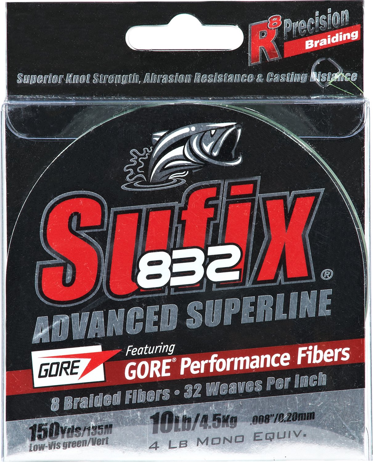 Sufix 832 Braid Fishing Line 150 Yards