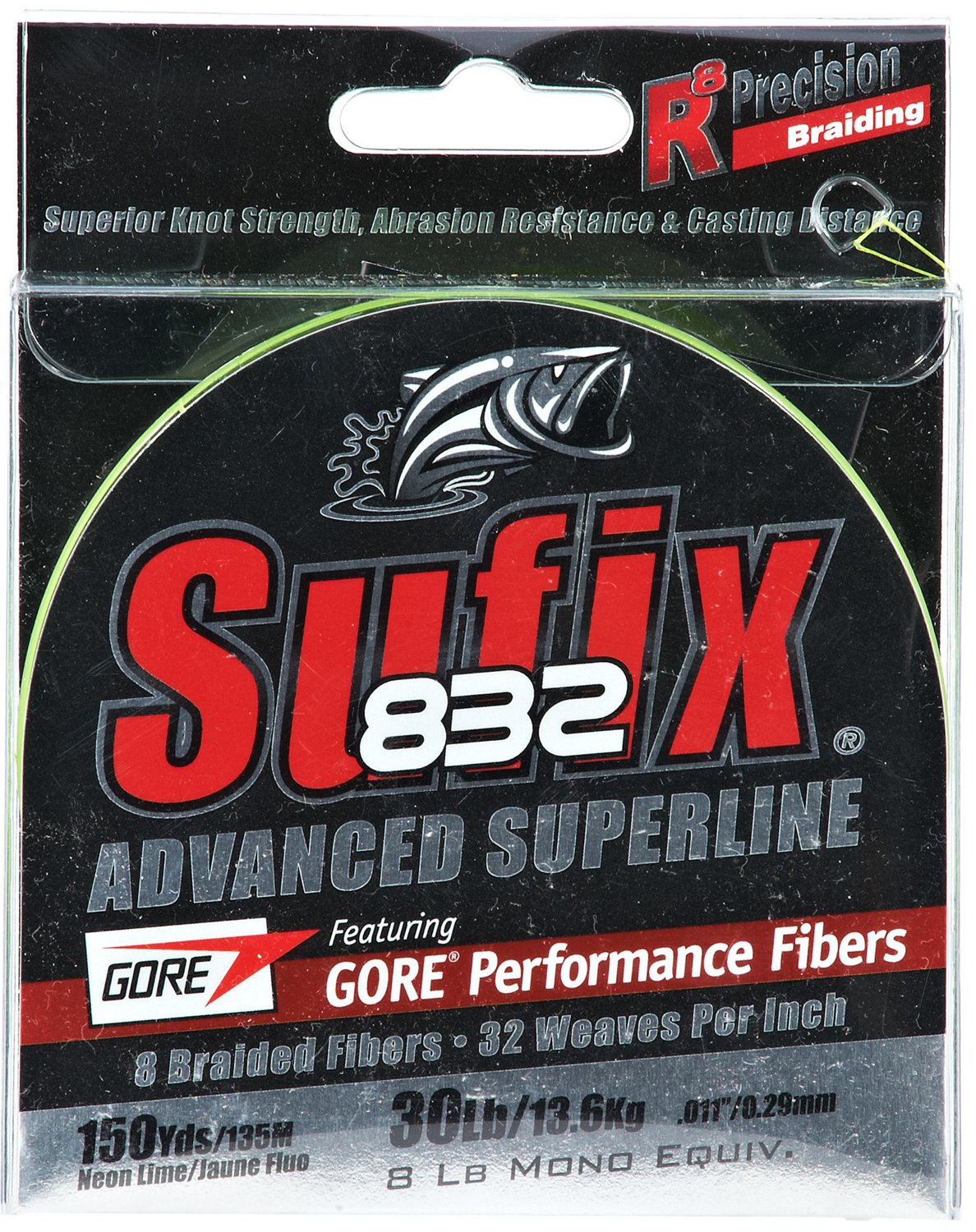 Sufix® 832 Advanced Superline™ 30 lb. - 150 yards Braided Fishing Line