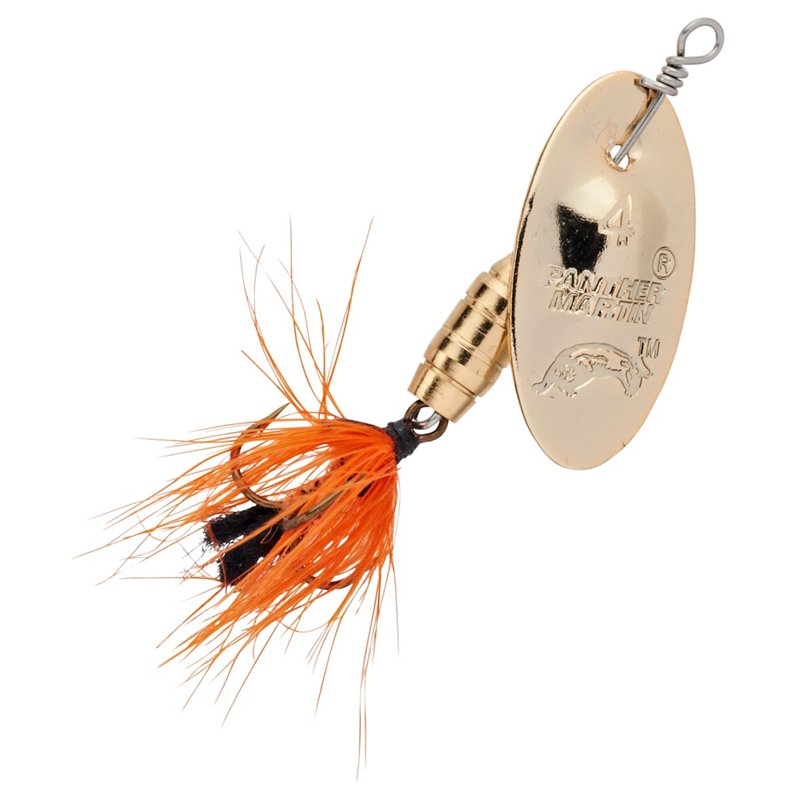 Panther Martin Fly Spinner - 1/8 oz - Gold/Orange