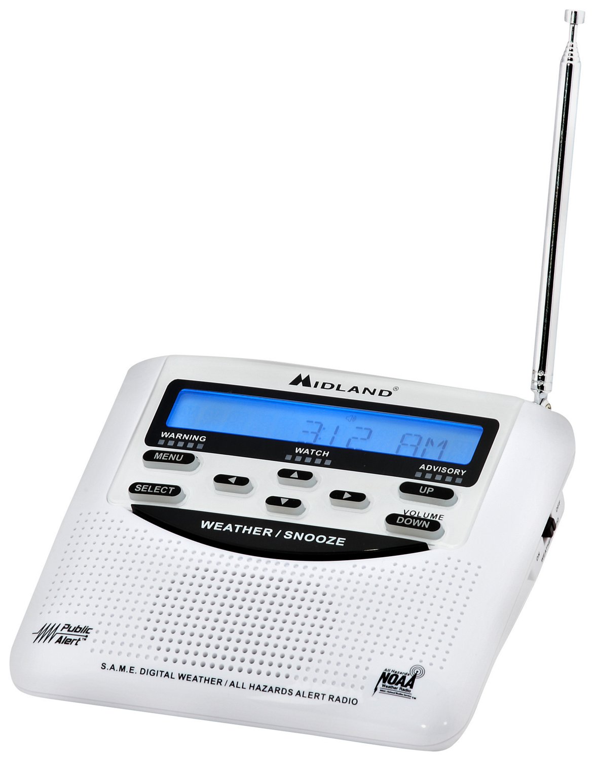 Midland Public Alert S.A.M.E. WR120 NOAA Weather Radio