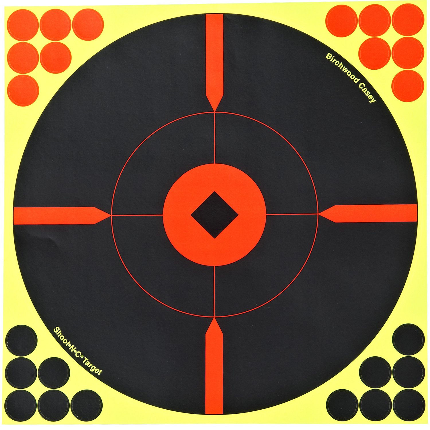 Birchwood Casey Shoot-N-C Self-Adhesive 12-in Round X Targets 5-pack ...