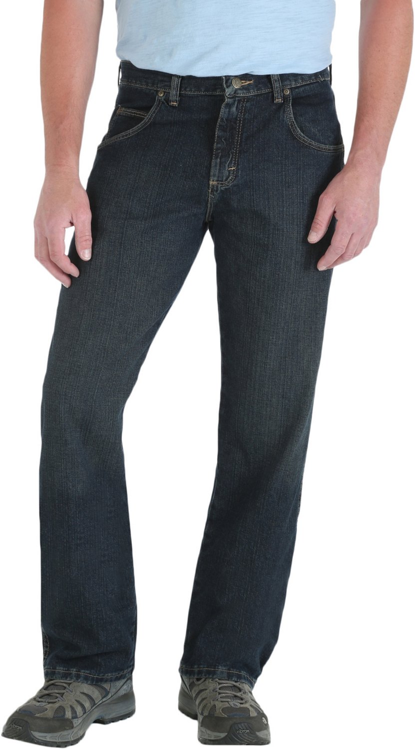 Wrangler Rugged Wear Mens Relaxed Straight Fit Jean Academy 4249