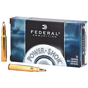 Federal Premium Ammunition Power-Shok .30-06 Springfield 150-Grain Centerfire Rifle Ammunition