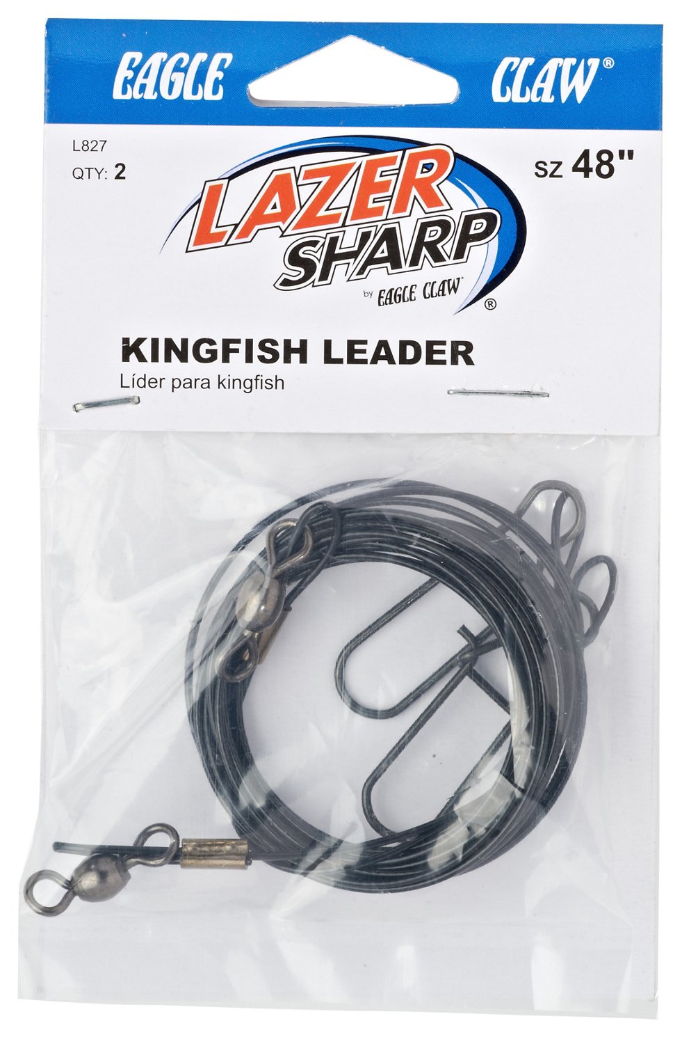 Eagle Claw 48 Saltwater Leader Rigs 2-Pack