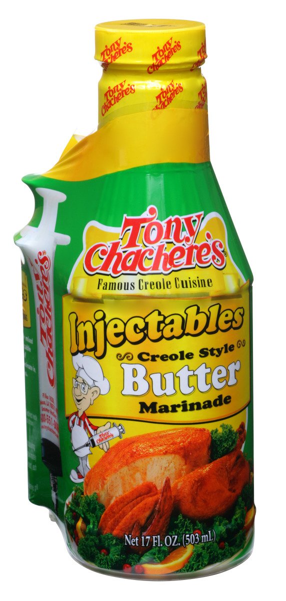 Tony Chacheres Marinade, Butter, Creole Style, Injectable - 17 fl oz