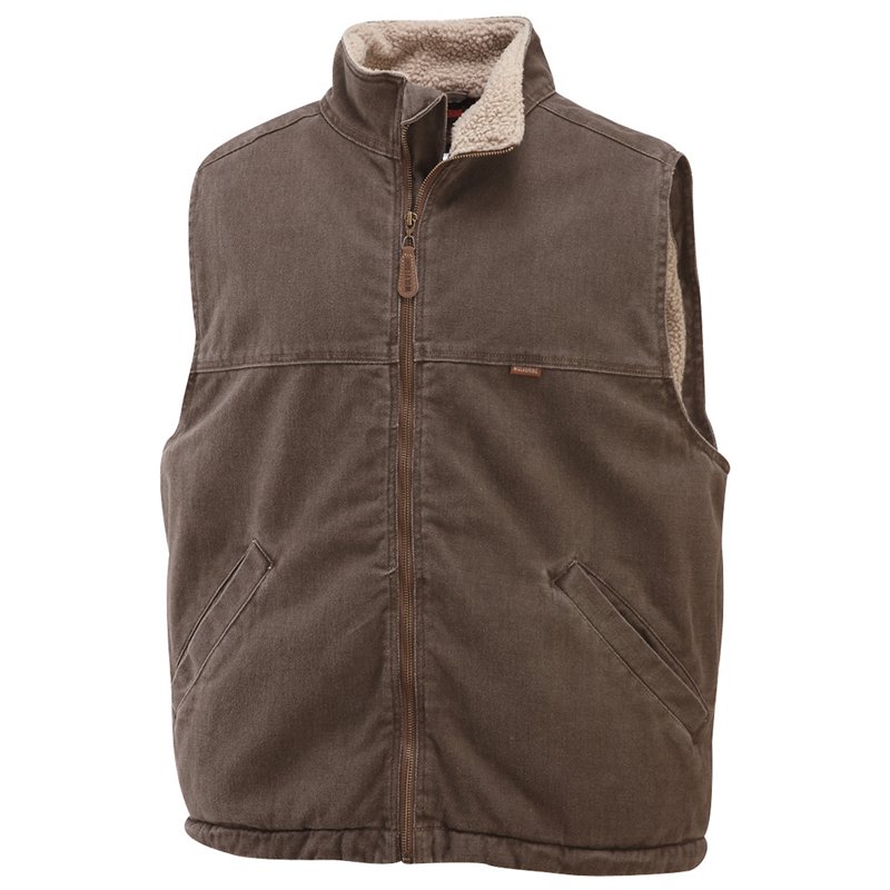 Wolverine Men's Upland Vest Brown Dark, Large - Men's Work Jackets at Academy Sports product image
