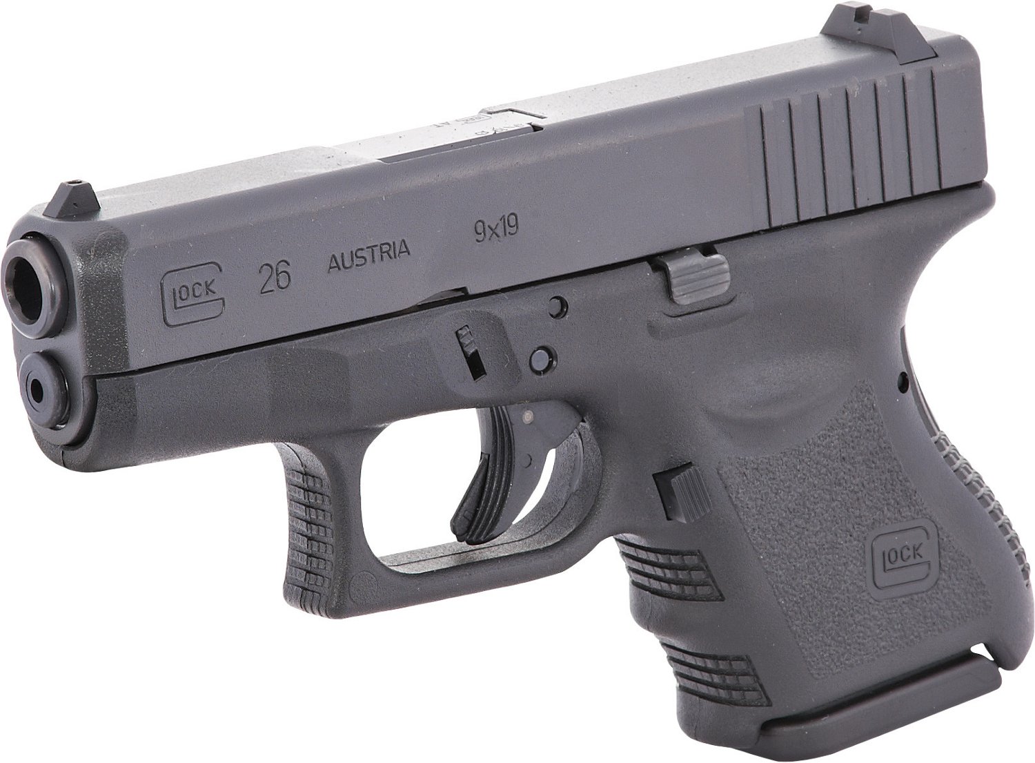 Glock 26 G26 Gen3 9mm Sub Compact 10 Round Pistol Academy