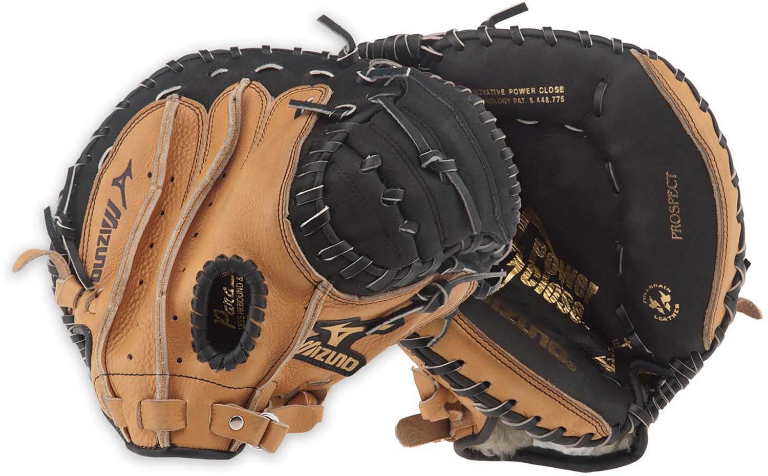 Mizuno power close on sale youth catchers mitt