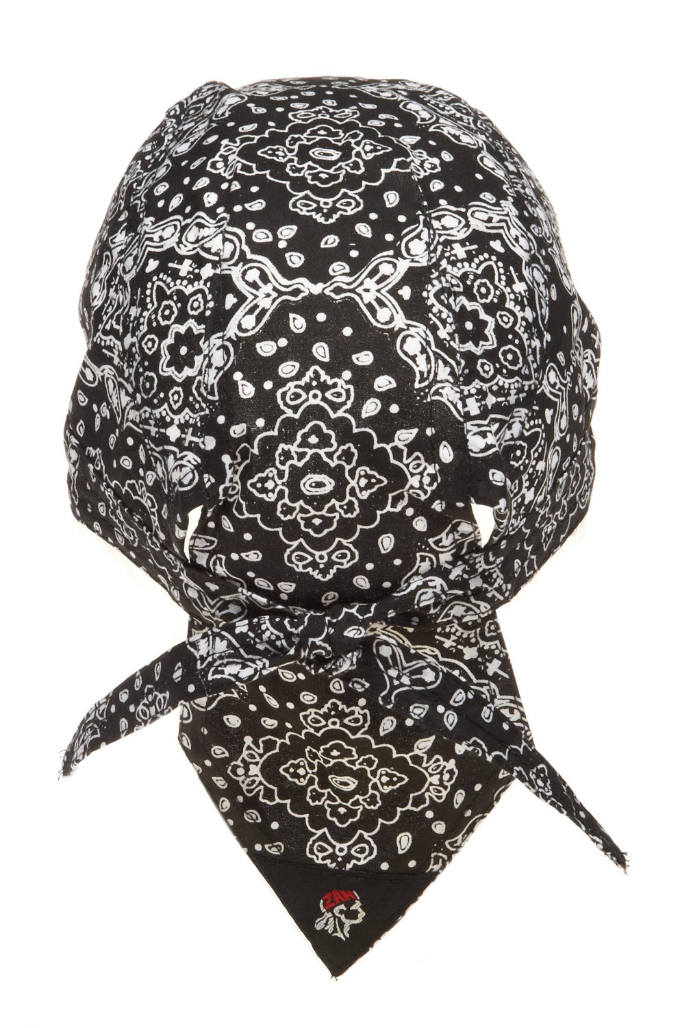 ZANHeadgear Flydanna Black Paisley Bandana                                                                                       - view number 2