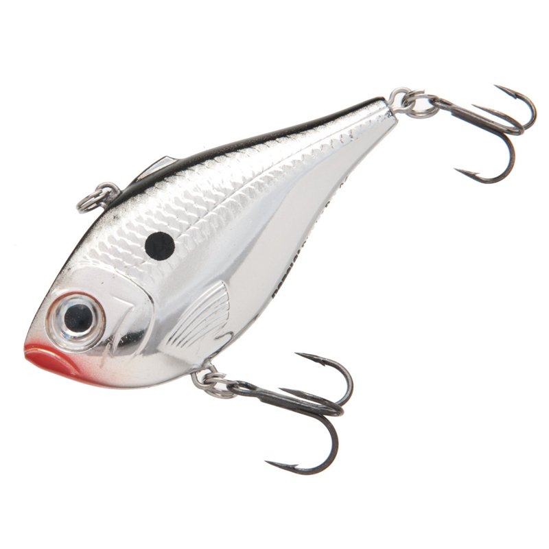 Rapala Rippin' Rap 1/2 oz. Lipless Crankbait Chrome - Frsh Water Hard Baits at Academy Sports
