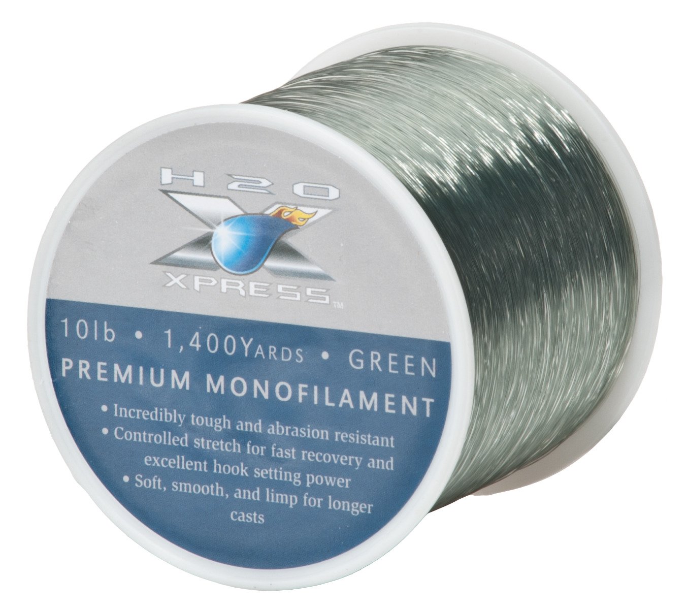 H2O XPRESS 10 lb 1,400 yd Monofilament Fishing Line Academy