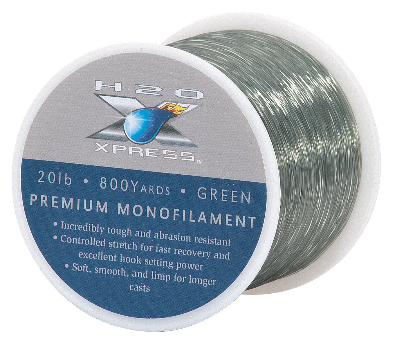 Academy Sports + Outdoors H2O XPRESS 8 lb - 2,000 yd Monofilament Fishing  Line