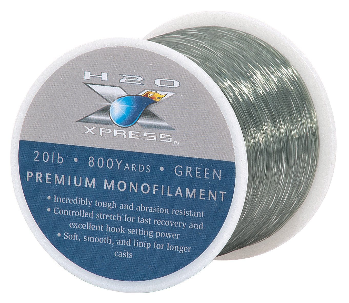 H2O XPRESS 20 lb 800 yd Monofilament Fishing Line Academy