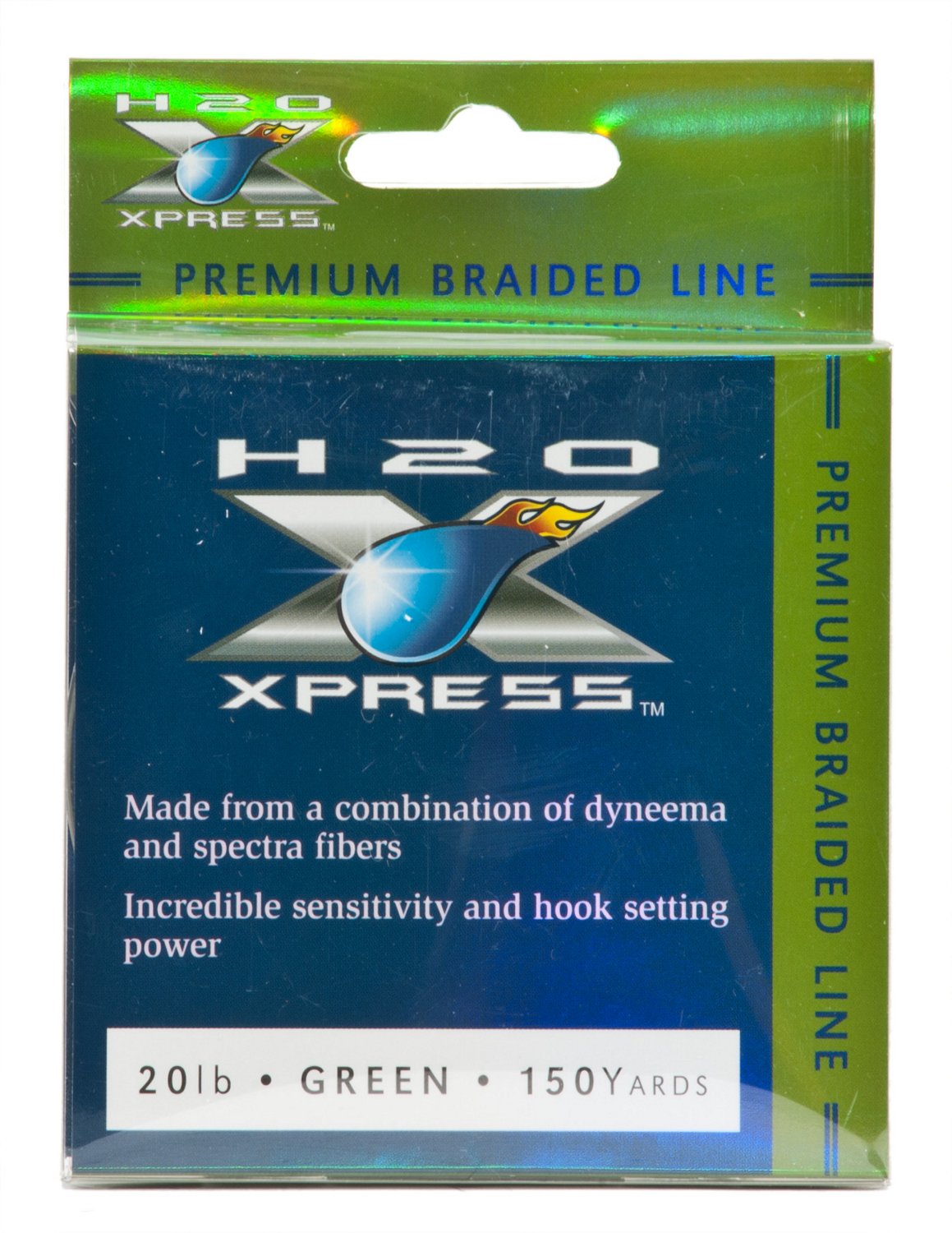 H2O XPRESS Premium Braid 20 lb 150 yards Braided Fishing Line