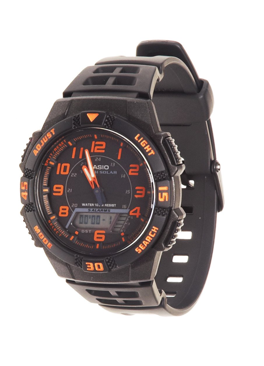 Casio men's tough solar digital clearance watch