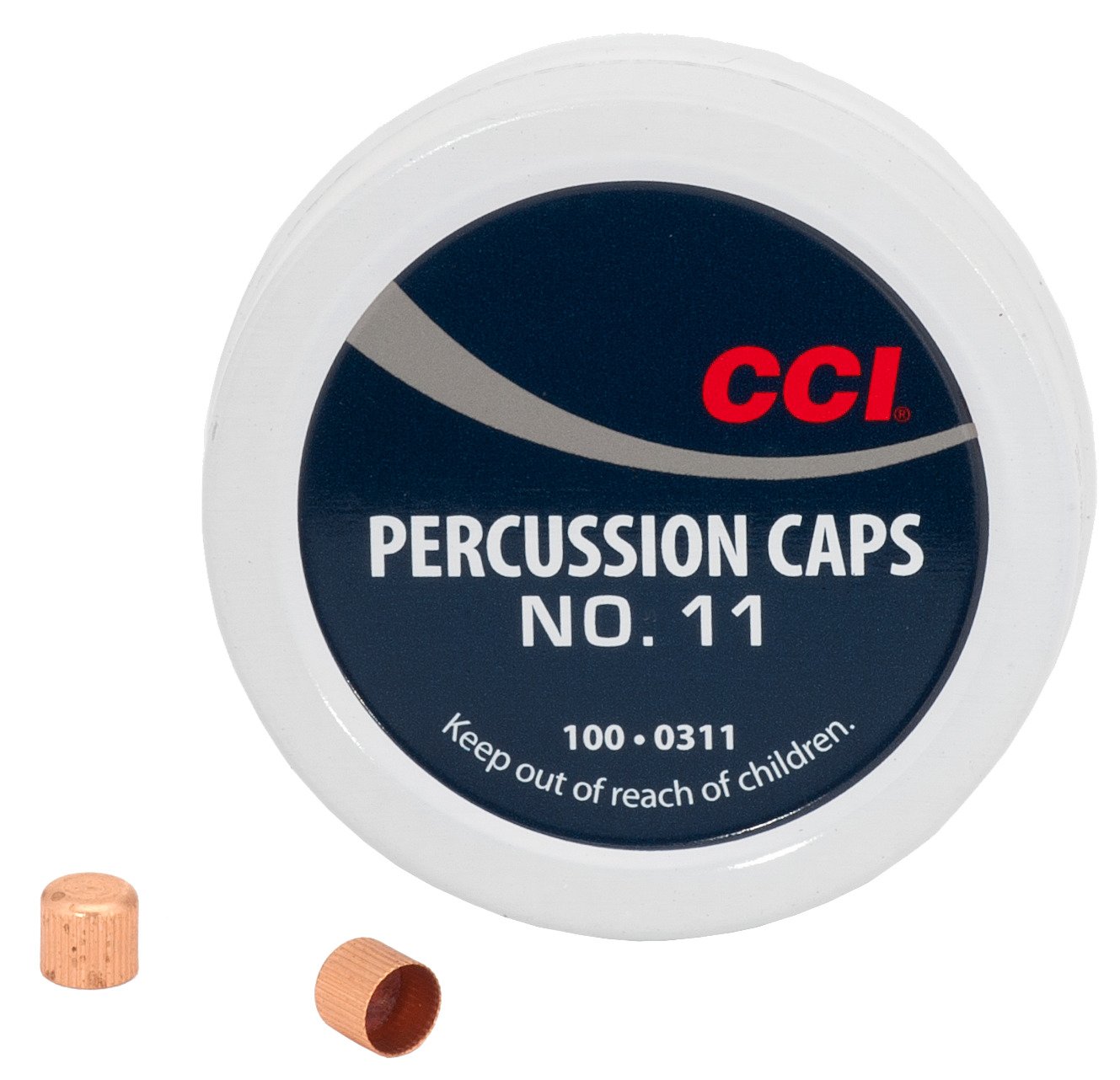 CCI Primers #11 Percussion Caps 100-Count                                                                                        - view number 1 selected