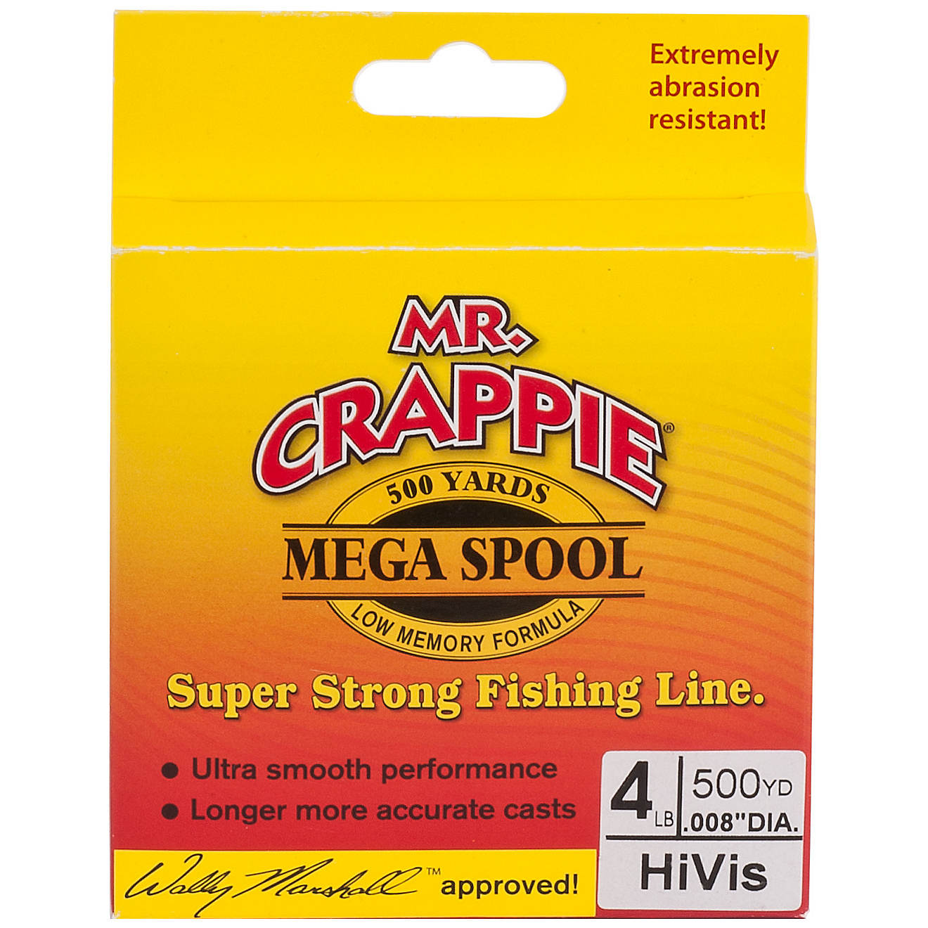 Mr. Crappie® MEGA Filler 4 lb. - 500 yards Monofilament Fishing Line
