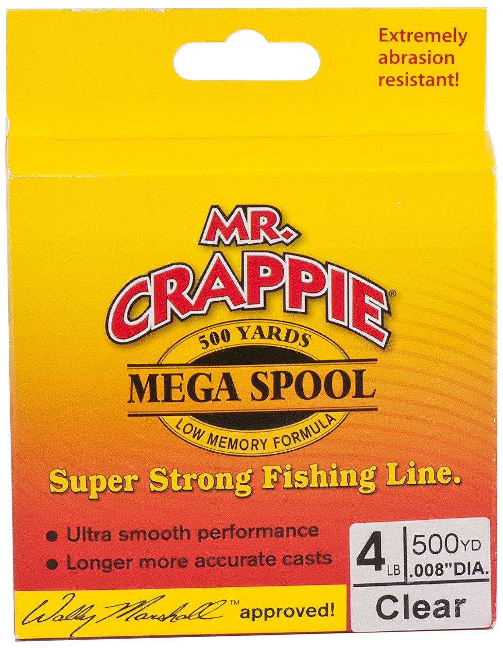 Mr. Crappie® MEGA Filler 4 lb. - 500 yards Monofilament Fishing Line