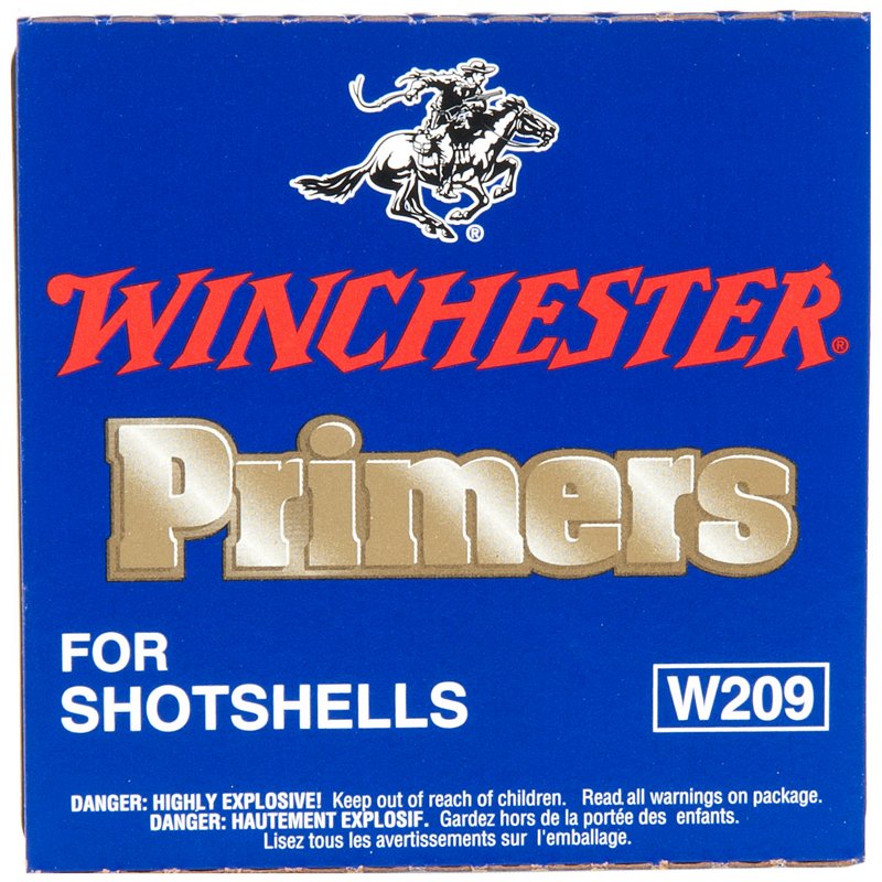 Winchester Primers for Shotshells - 209 - 100