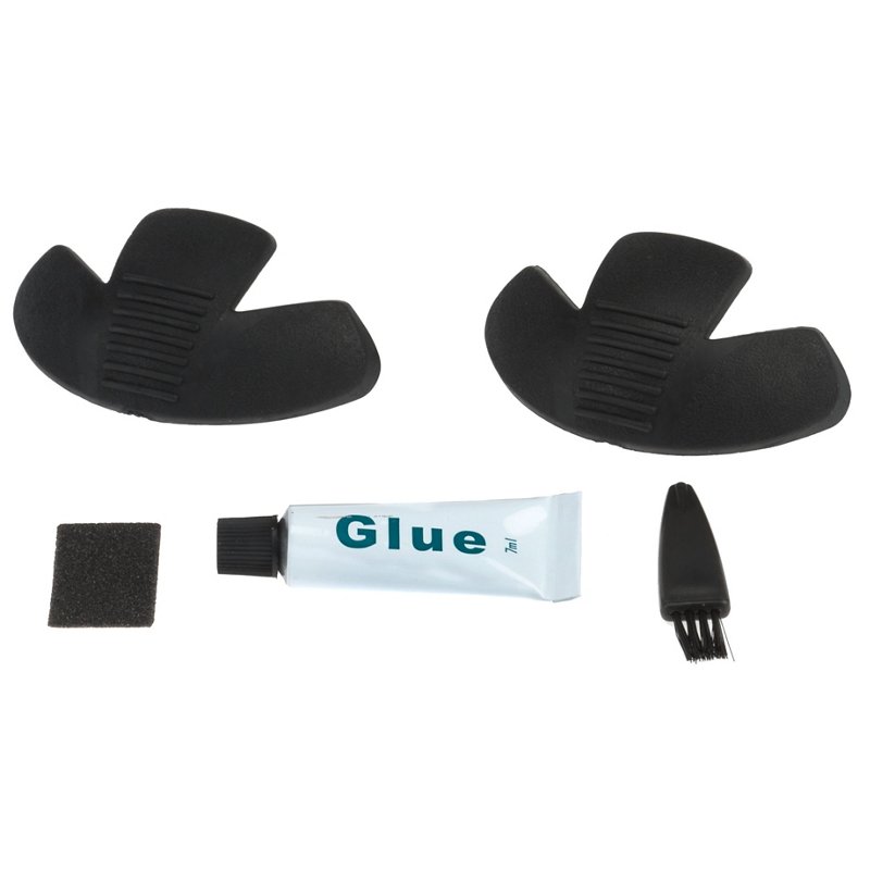 Boot Protector, Polyurethane, Black, Includes Applicator and Glue, Universal Size