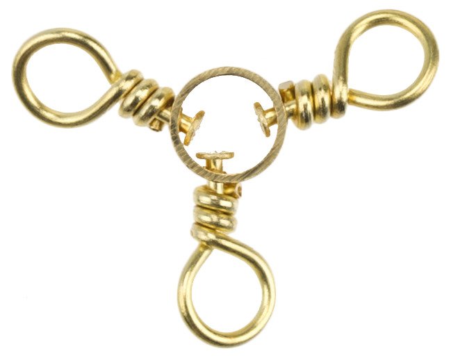 Eagle Claw 3-Way Swivels 12-Pack - view number 2