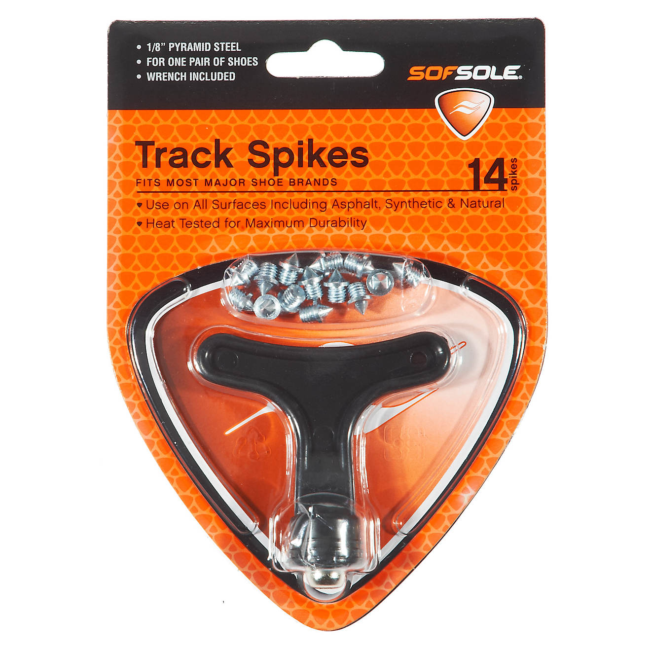 Sof Sole® 1/8" Steel Pyramid Track Spikes                                                                                       - view number 1
