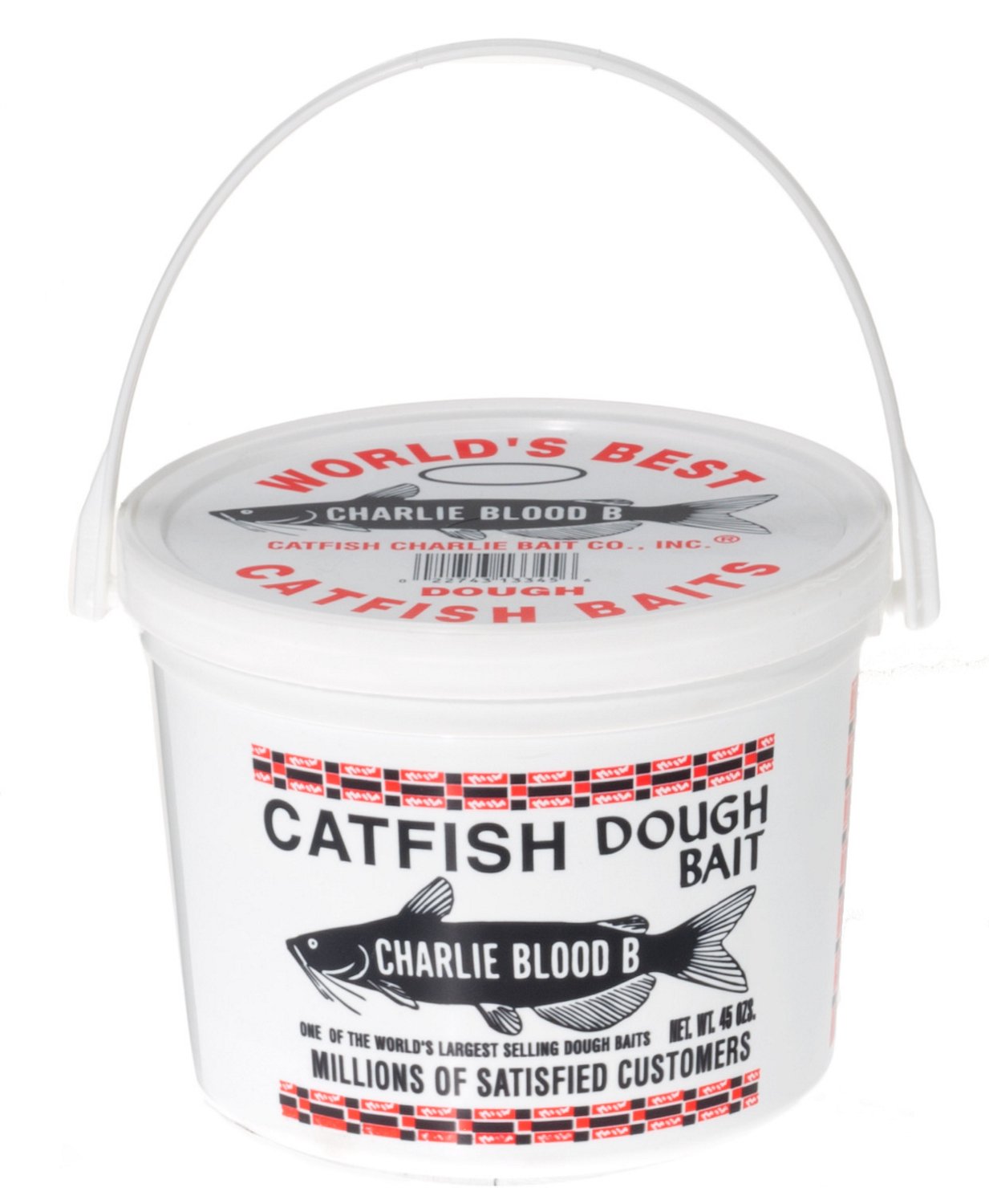 Catfish Charlie 45 oz. Type B Blood-Flavored Catfish Dough Bait