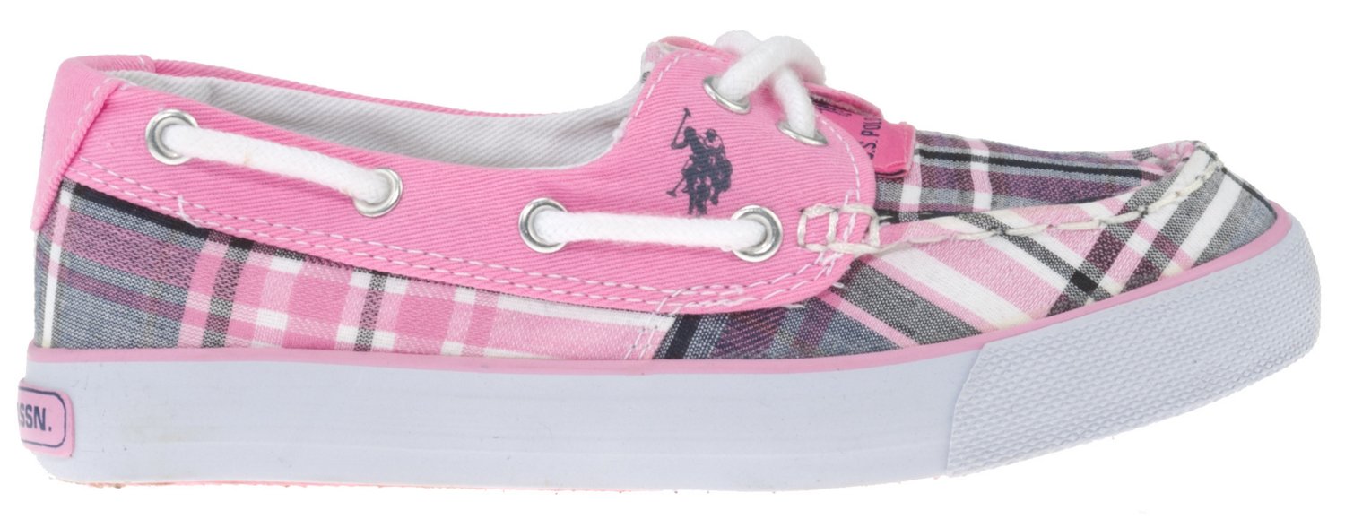U.S. Polo Girls' 2-Rudder Boat Shoes