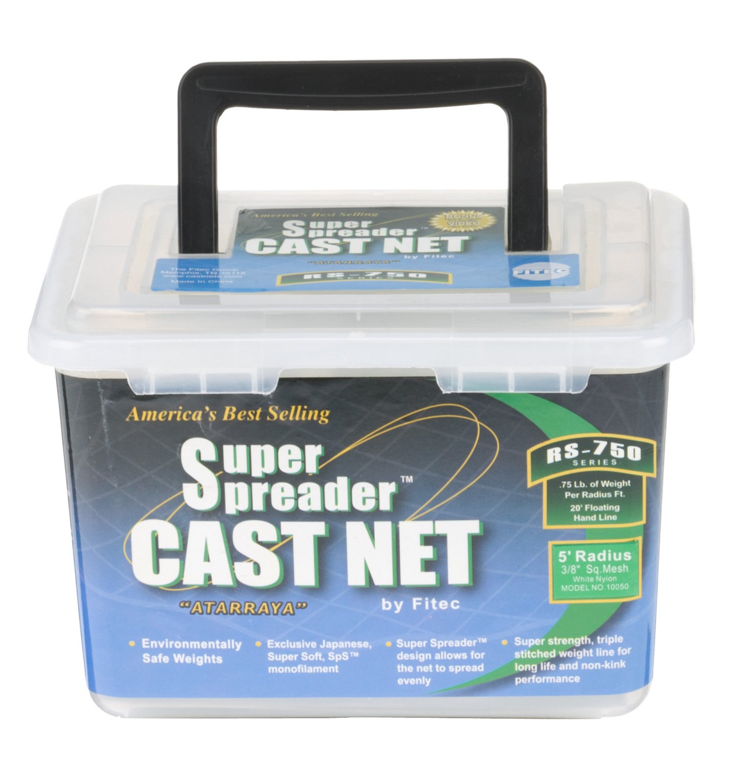 Fitec Super Spreader™ 5' Cast Net Academy