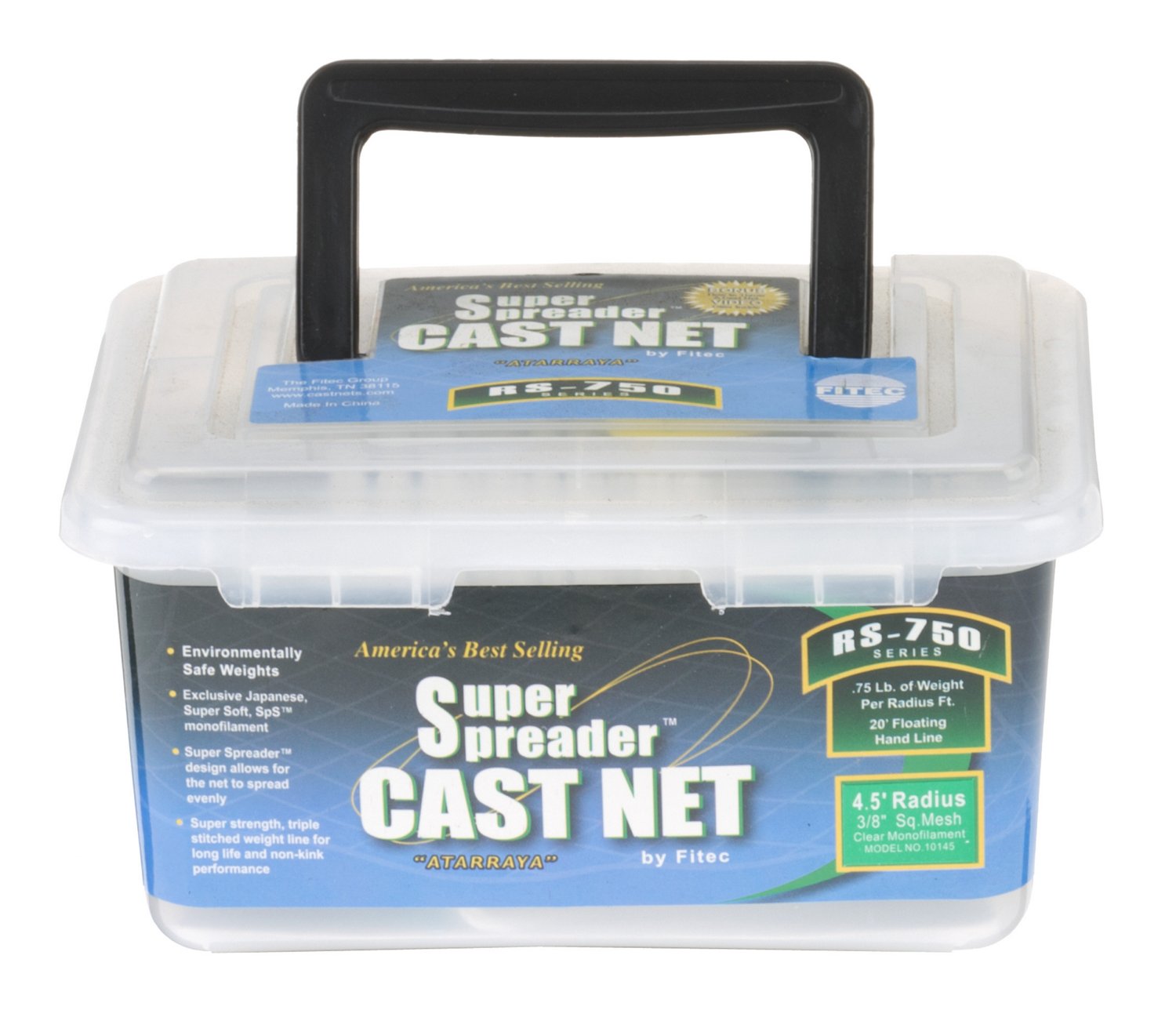Fitec RS750 Series Super Spreader 4-1/2' Cast Net                                                                                - view number 2