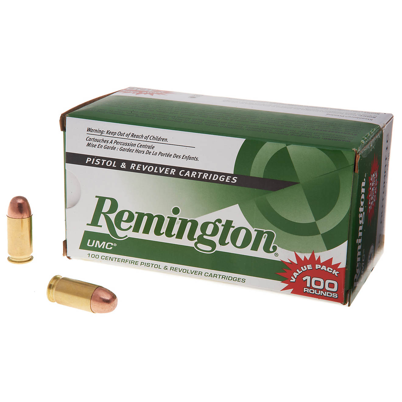 Remington .45 Auto 230-Grain Centerfire Ammunition - 100 Rounds                                                                  - view number 1