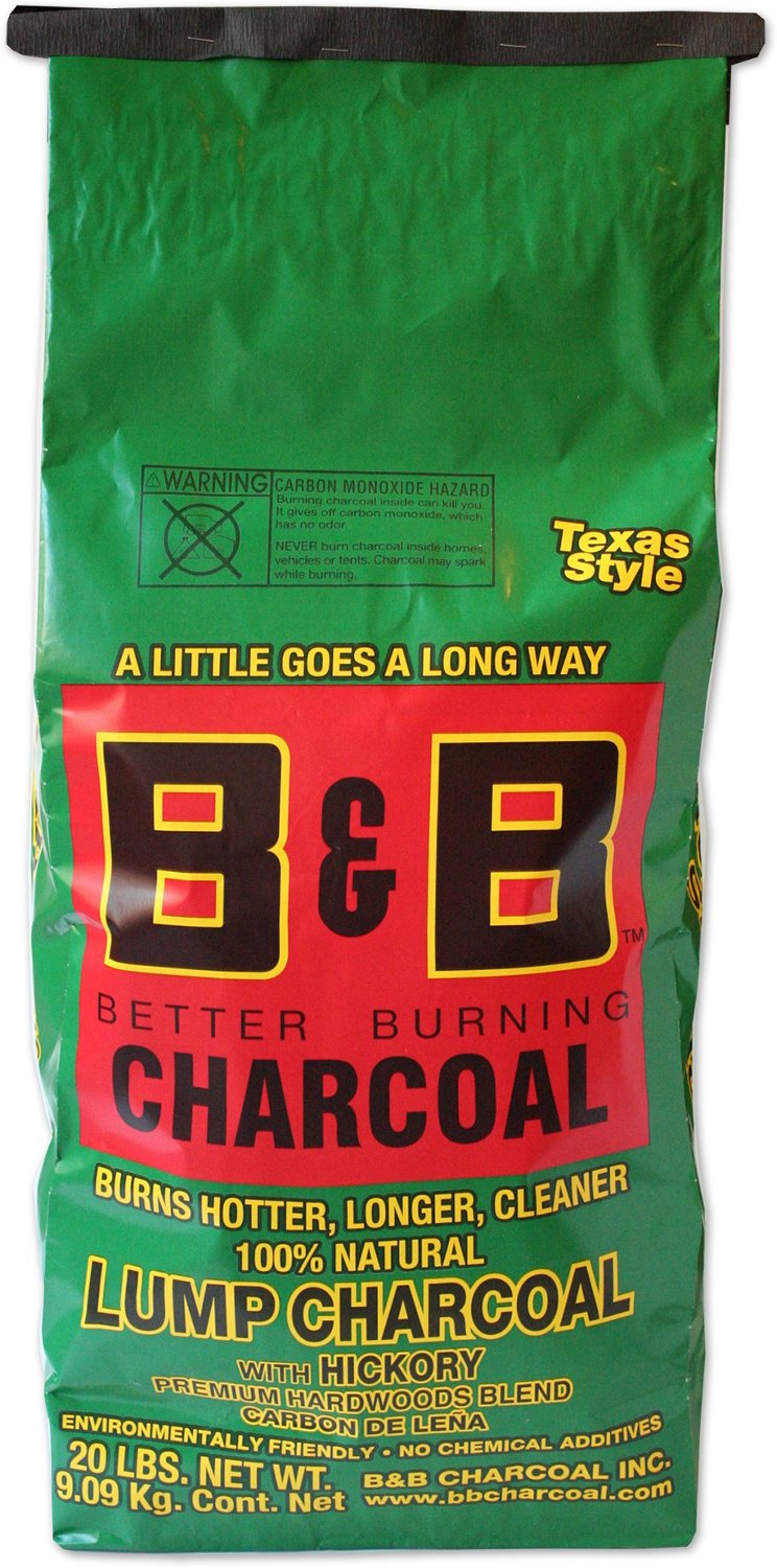 B&B Hickory 20 lb. Lump Charcoal                                                                                                 - view number 1 selected