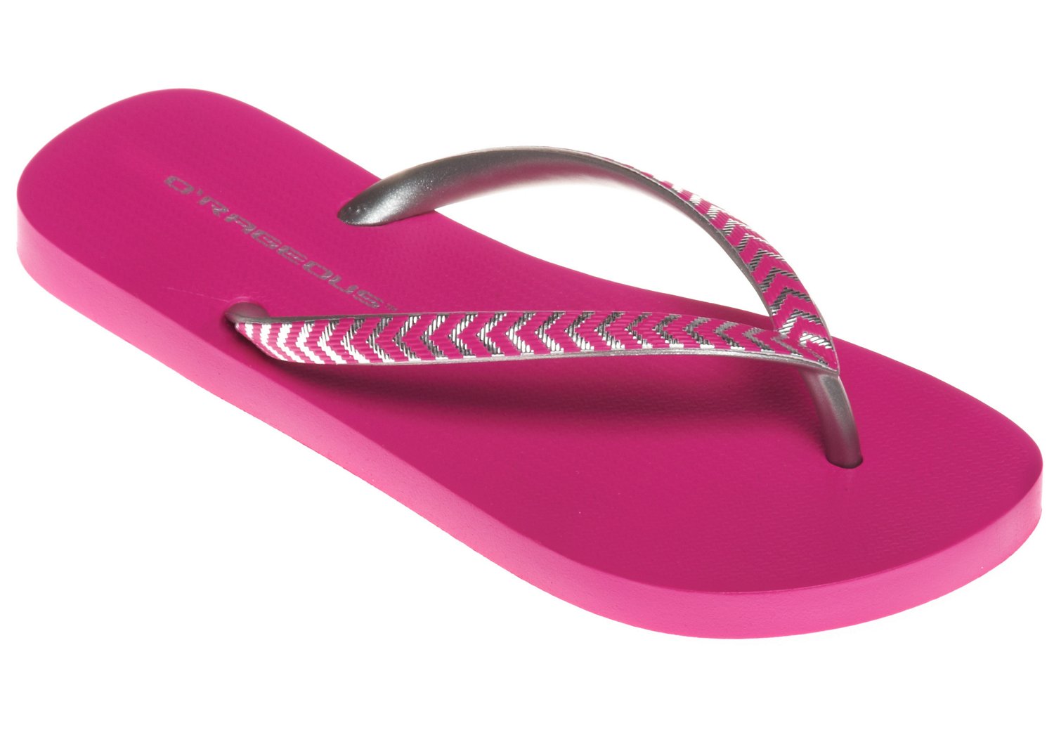 O'Rageous Women's Metallic Strap Flip-Flops - view number 2