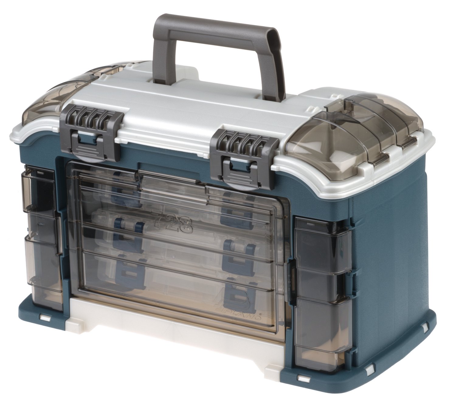 Plano Tackle System Box, Premium Tackle Storage Blue/Silver